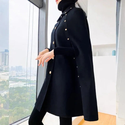 EB | Majesty Winter Poncho Mantel Für Frauen