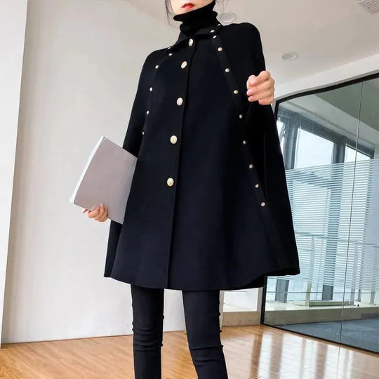 EB | Majesty Winter Poncho Mantel Für Frauen