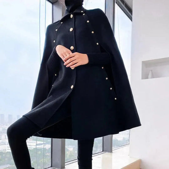 EB | Majesty Winter Poncho Mantel Für Frauen