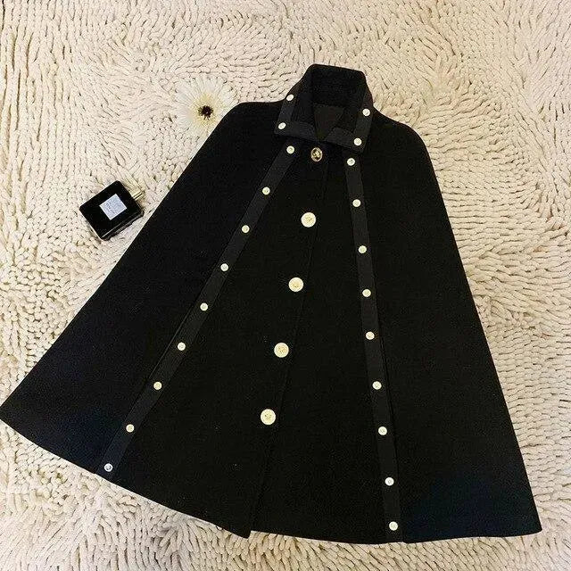 EB | Majesty Winter Poncho Mantel Für Frauen