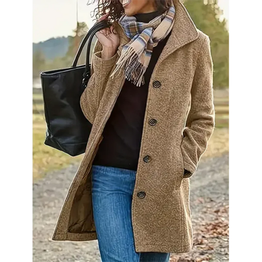 EB | Warme Trench Mantel - Lange