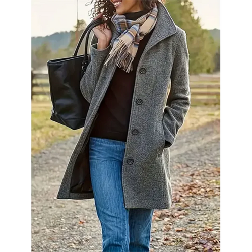 EB | Warme Trench Mantel - Lange