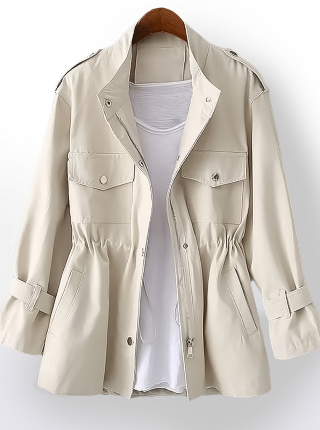 EB | Damen Cargo Trenchcoat für Den Herbst