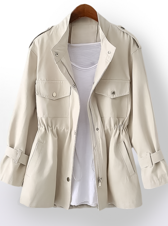 EB | Damen Cargo Trenchcoat für Den Herbst