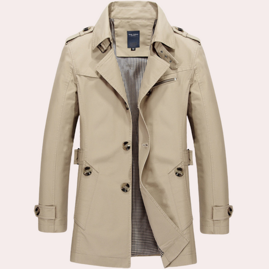 EB | Trenchcoat für Männer - Stilvolle und Elegante Frühlingsjacke