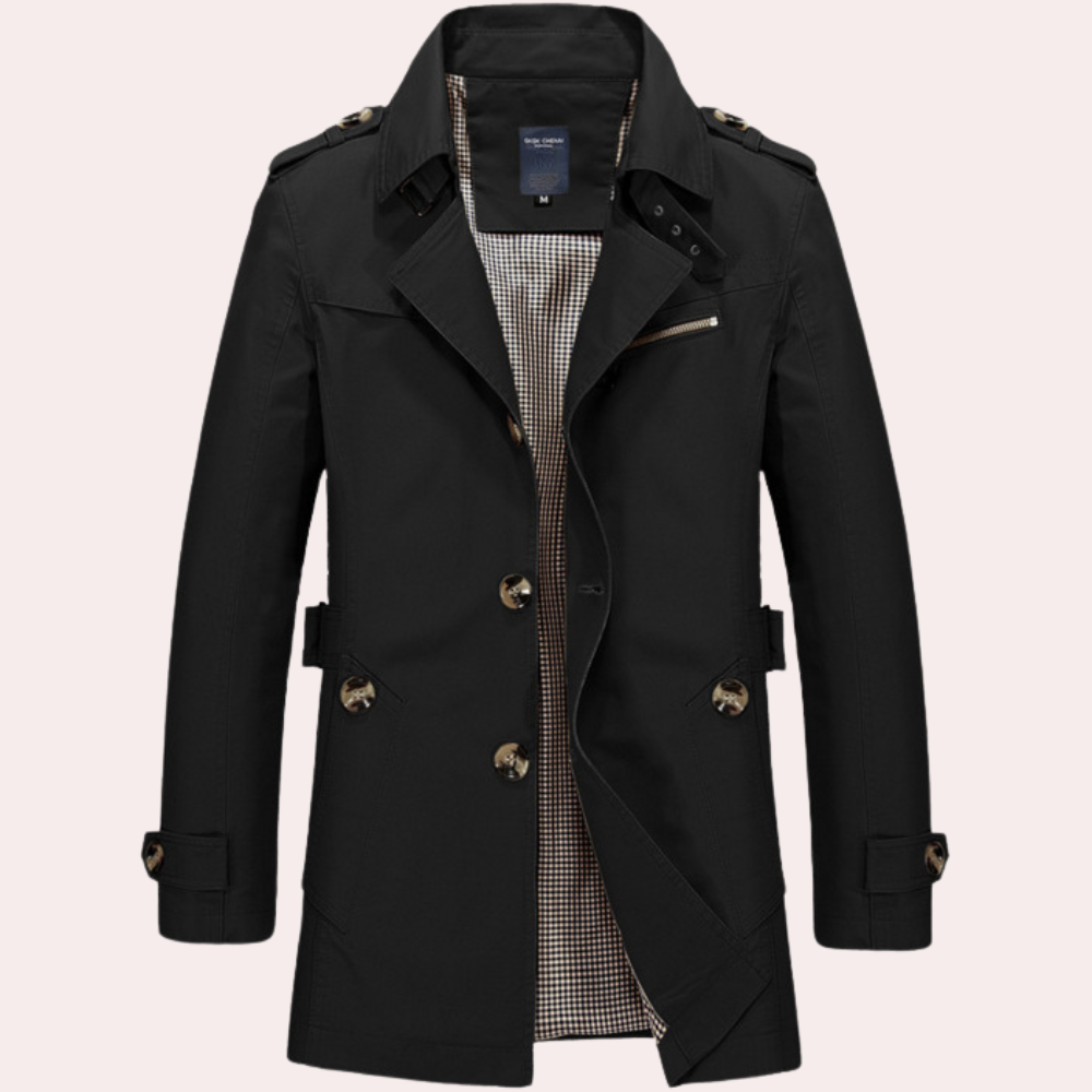 EB | Trenchcoat für Männer - Stilvolle und Elegante Frühlingsjacke