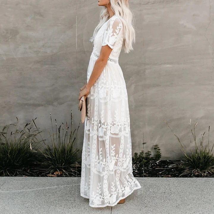 EB | Maxi Spitzen Ibiza Kleid