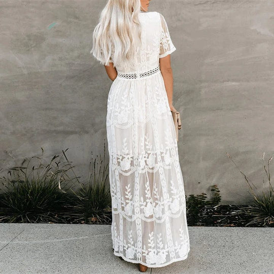 EB | Maxi Spitzen Ibiza Kleid