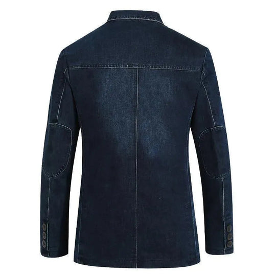 EB | Herren Blazer - Cowboy Denim Jeans Blazer