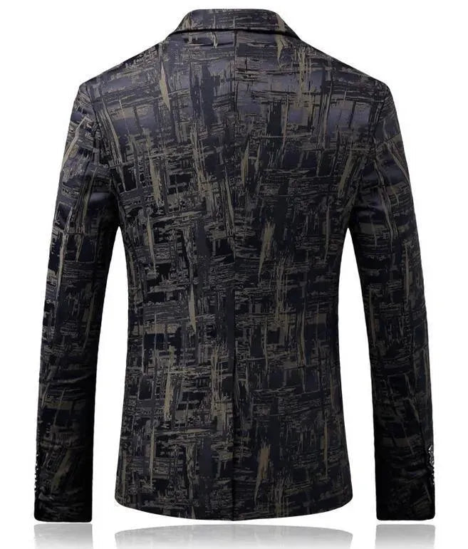 EB | Herren Blazer - Geometrischer Blazer