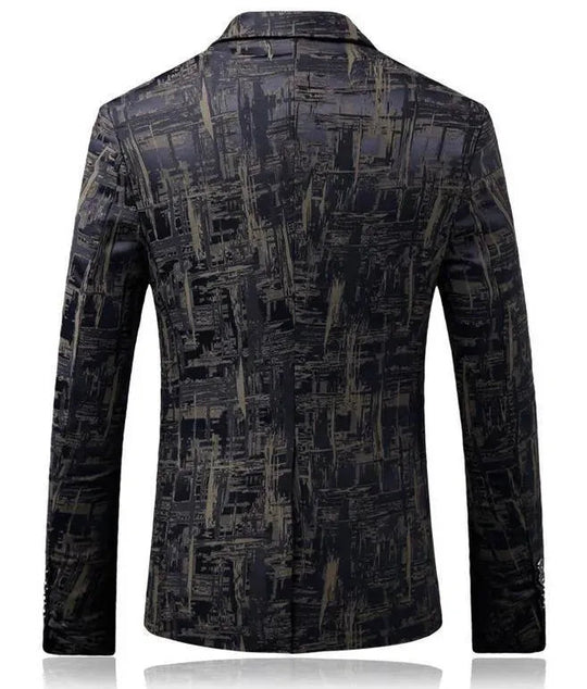 EB | Herren Blazer - Geometrischer Blazer