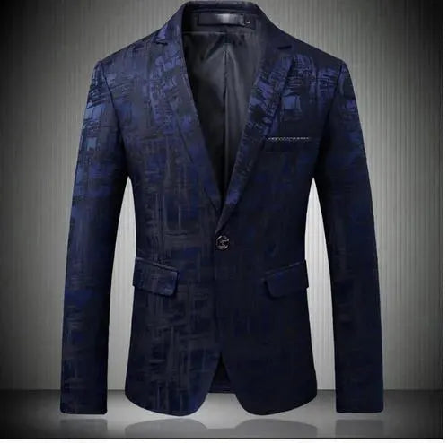 EB | Herren Blazer - Geometrischer Blazer
