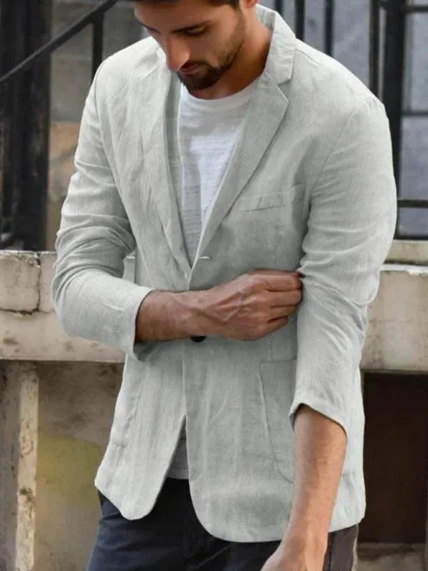 EB | Herren Blazer - Leinen Blazer