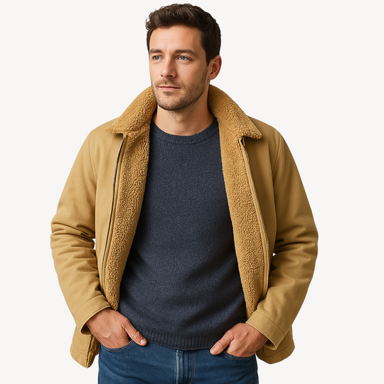 EB | Herren Sherpa-Fleecejacke - Vielseitige Winter-Schicht
