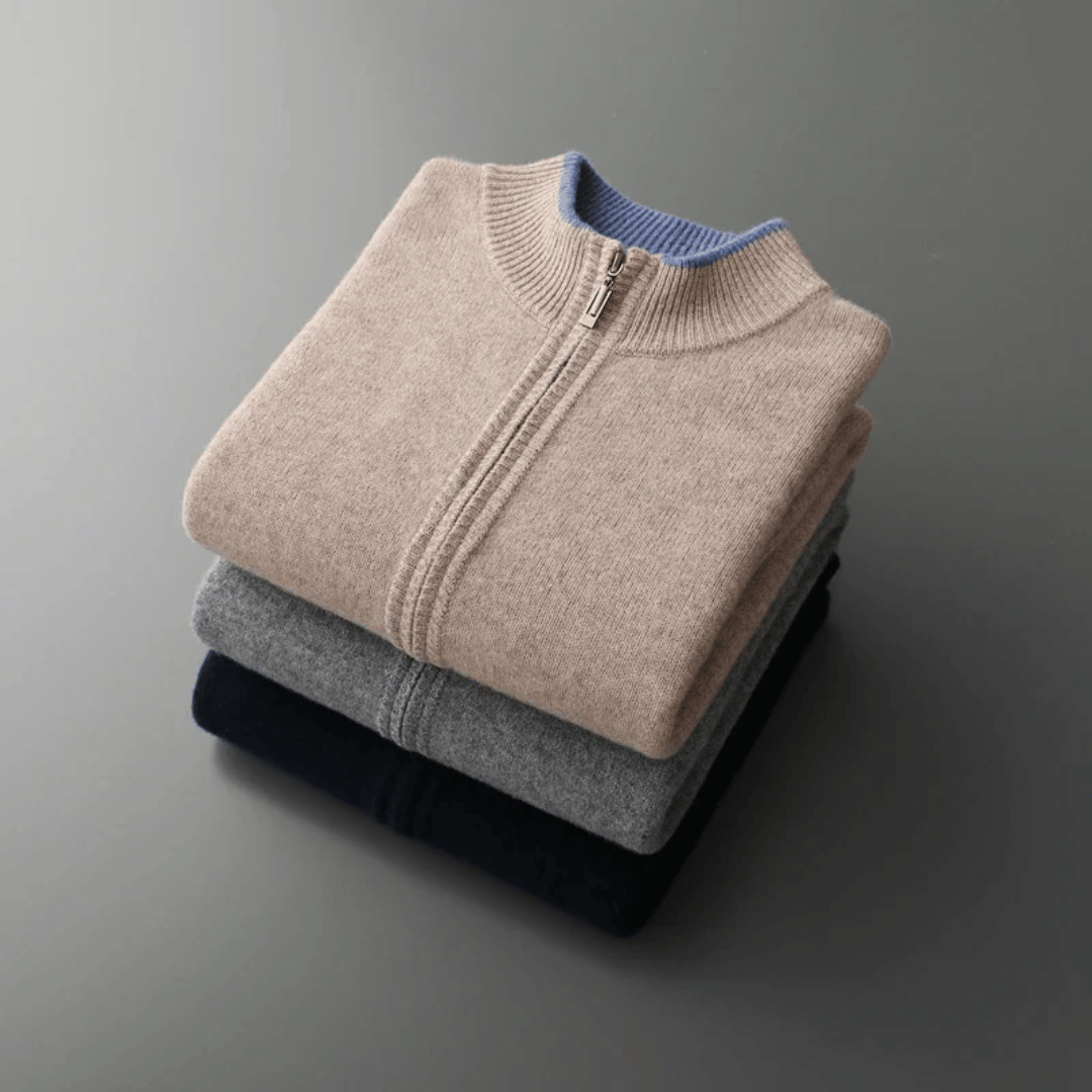 EB | Herren Eleganter Zip-Jacke