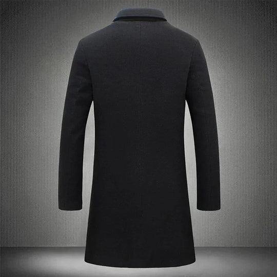 EB | Herren Klassischer Maßanzug Mantel – Marineblau, Schwarz, Beige Optionen