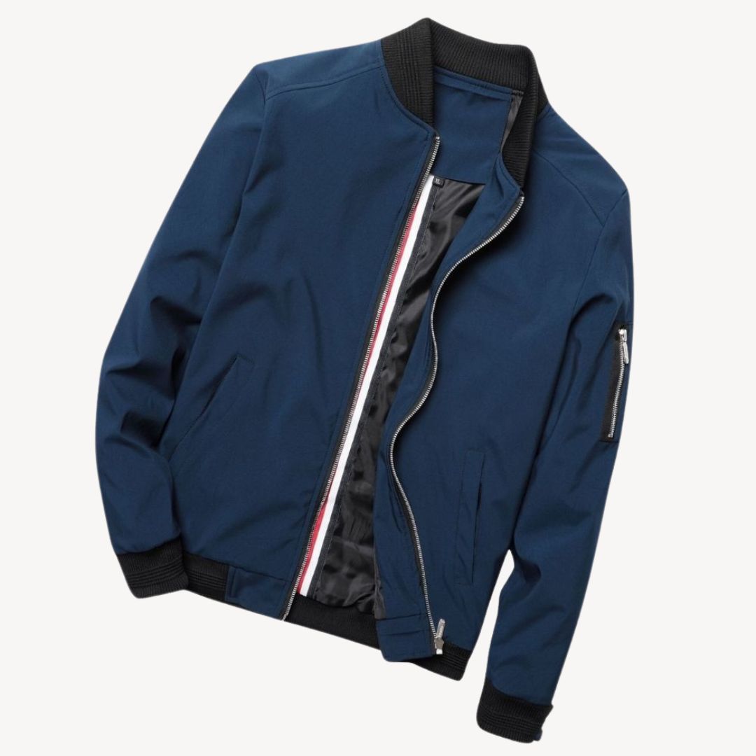 EB | Herren Klassische Zip-Up Bomberjacke - Vielseitig & Stylisch