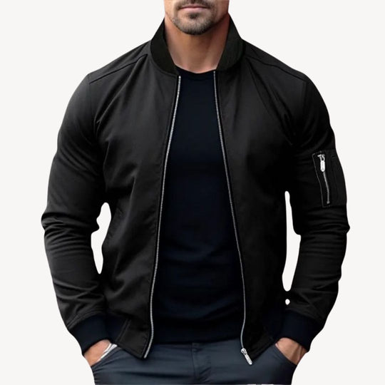 EB | Herren Klassische Zip-Up Bomberjacke - Vielseitig & Stylisch