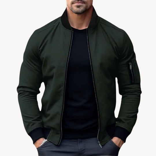 EB | Herren Klassische Zip-Up Bomberjacke - Vielseitig & Stylisch