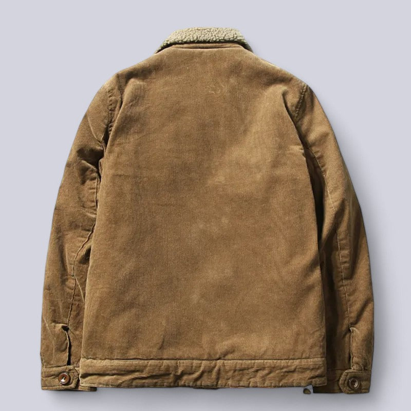 EB | Herren Cordjacke Herbst mit weichem Innenfutter