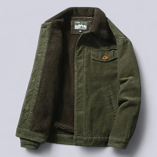 EB | Herren Cordjacke Herbst mit weichem Innenfutter