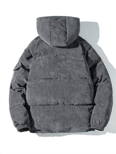EB | Herren Cordjacke Puffer