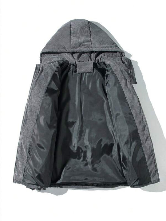 EB | Herren Cordjacke Puffer
