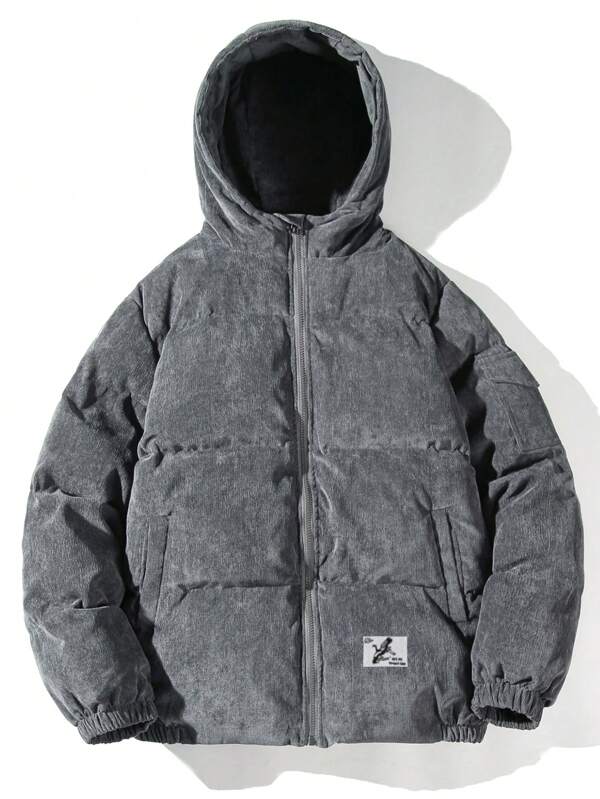 EB | Herren Cordjacke Puffer