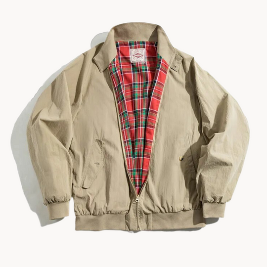 EB | Herren Baumwoll Harrington Jacke - Klassisch & Vielseitig