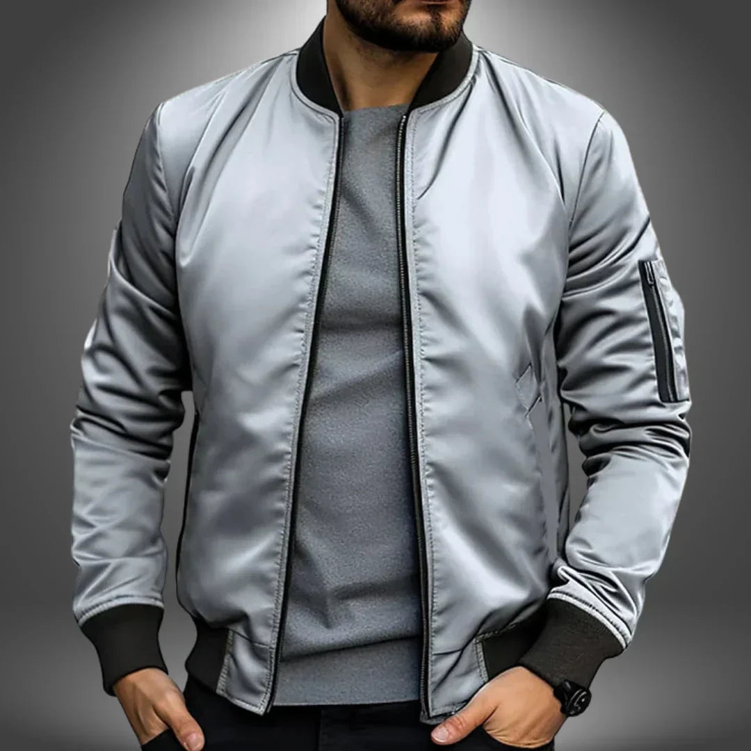 EB | Herren Leichte Bomberjacke – Lässiger Windbreaker
