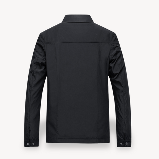 EB | Herren Leichte Baumwolljacke mit kariertem Futter
