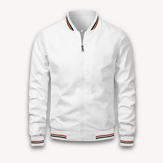 EB | Herren Leichte Polyester Bomberjacke - Lässiger Windbreaker