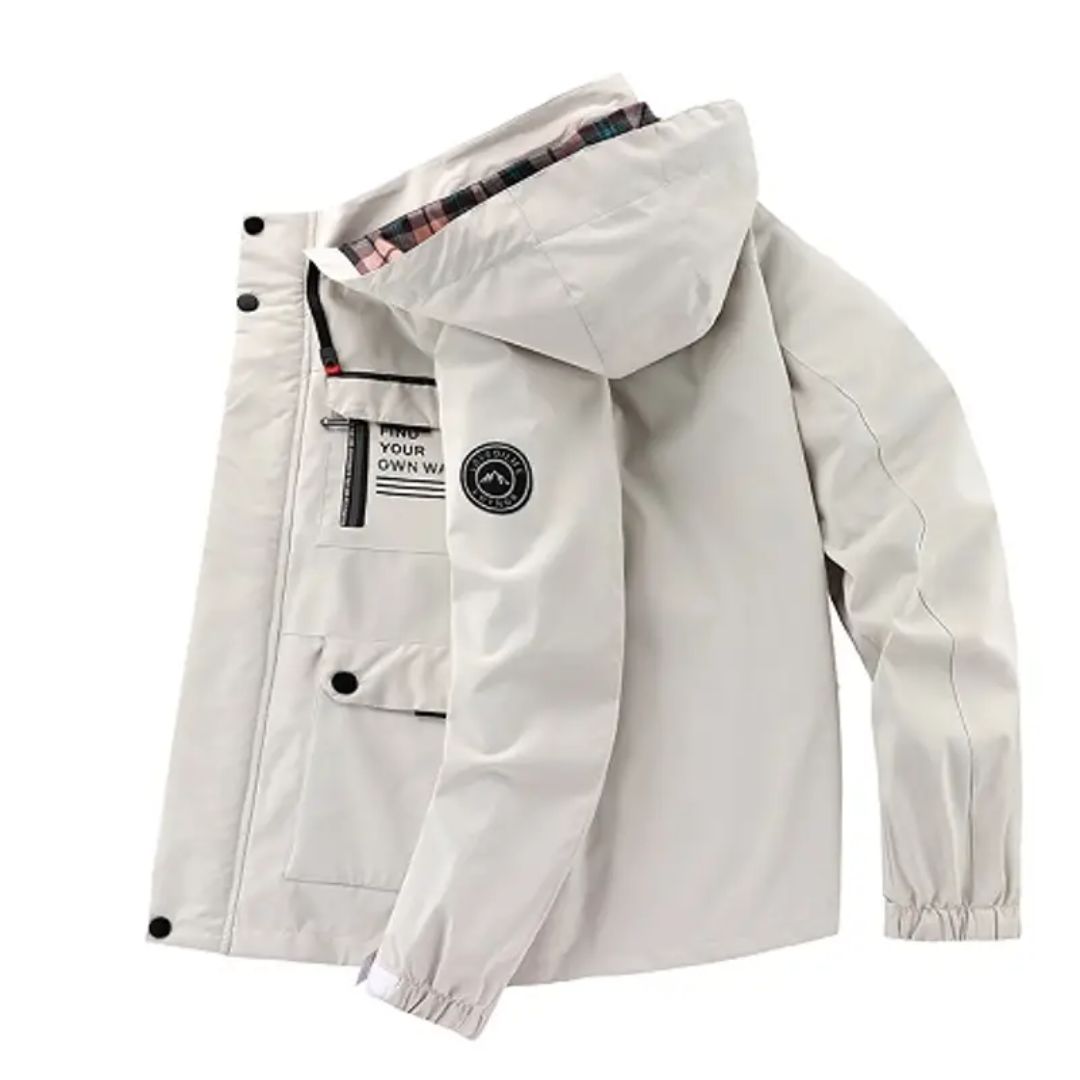EB | Herren Leichter Windbreaker Jacke