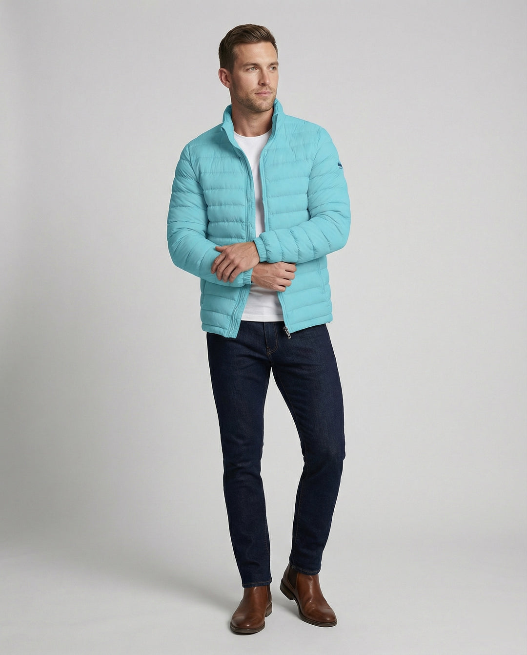 EB | Herren Luxus Daunen-Pufferjacke - Warm & Stylisch