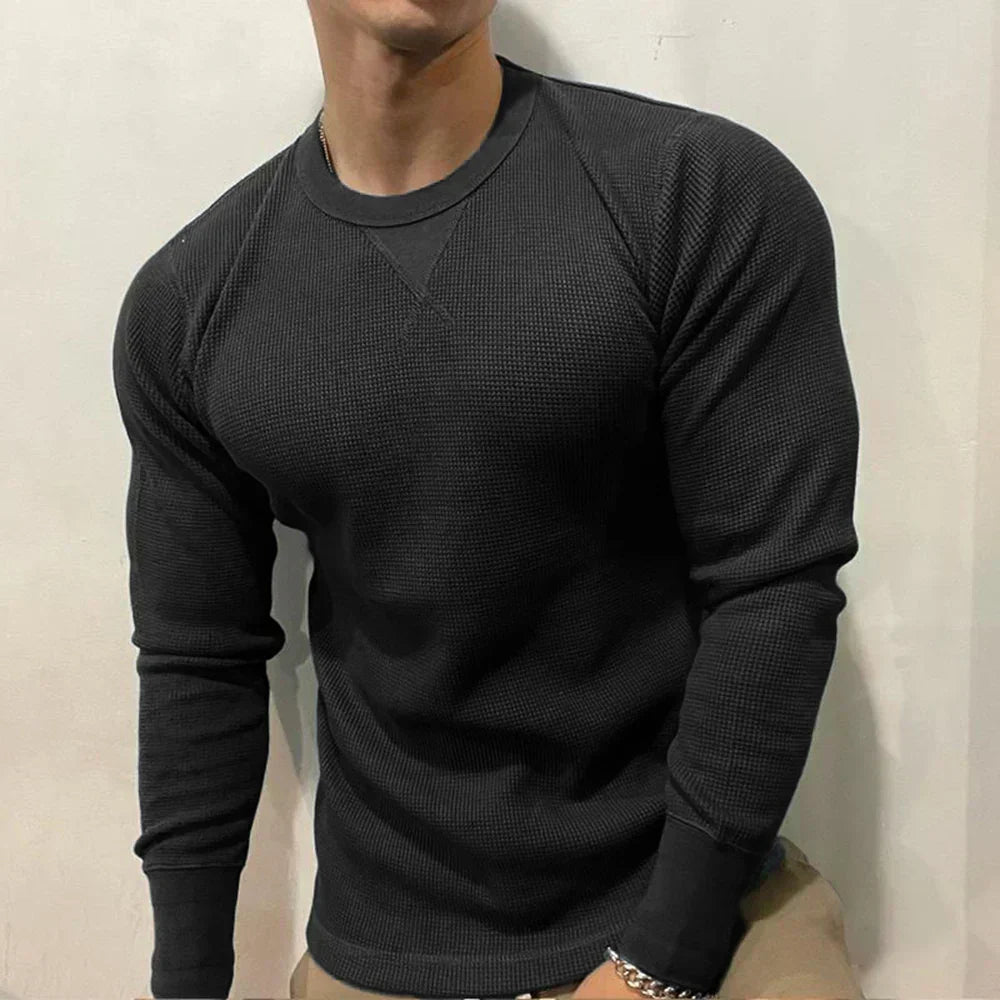 EB | Herren Muskelpassform Herbstpullover