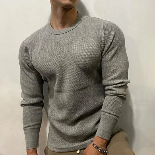 EB | Herren Muskelpassform Herbstpullover