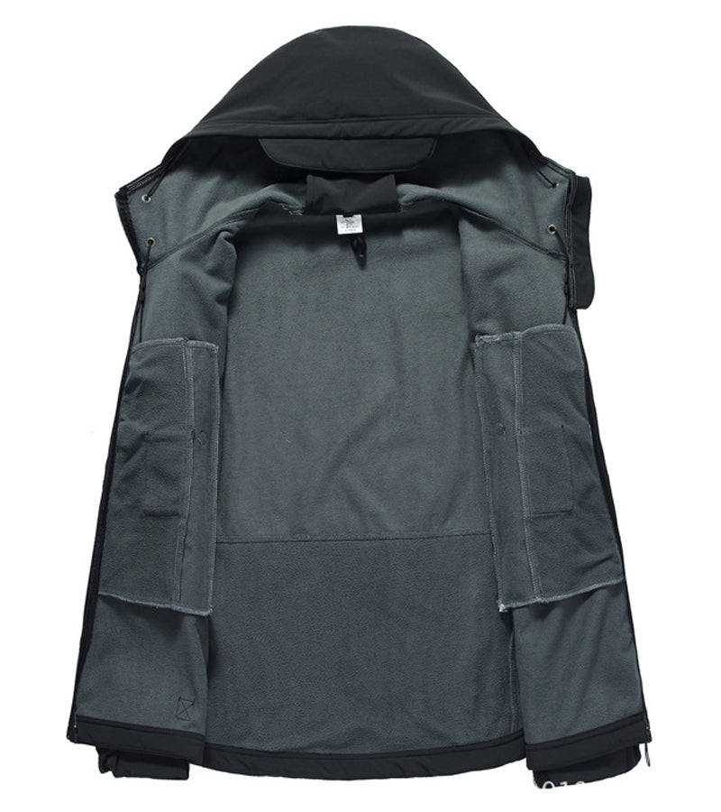 EB | Herren Softshelljacke mit Kapuze