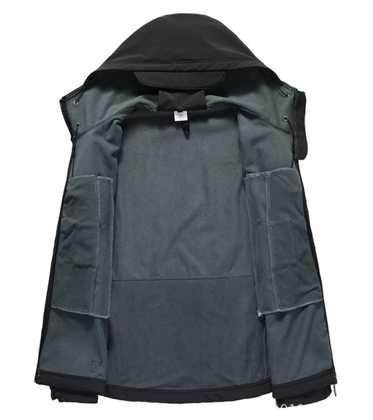 EB | Herren Softshelljacke mit Kapuze
