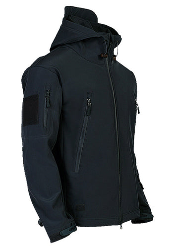 EB | Herren Softshelljacke mit Kapuze