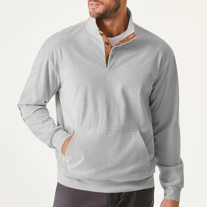 EB | Herrenpullover mit Stehkragen