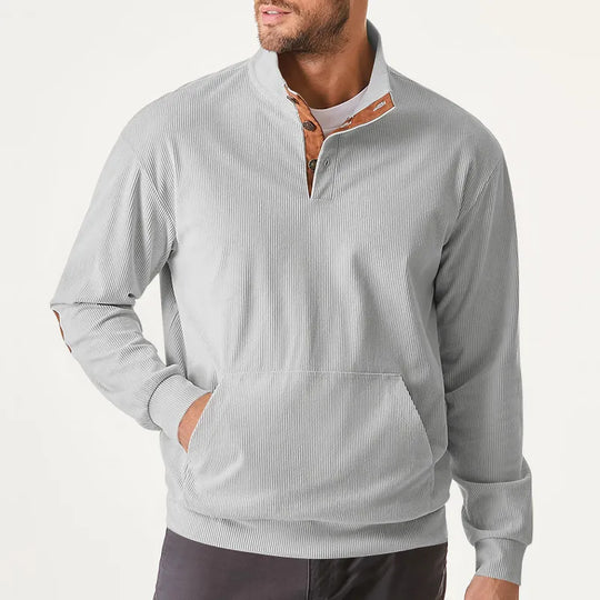 EB | Herrenpullover mit Stehkragen