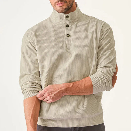 EB | Herrenpullover mit Stehkragen