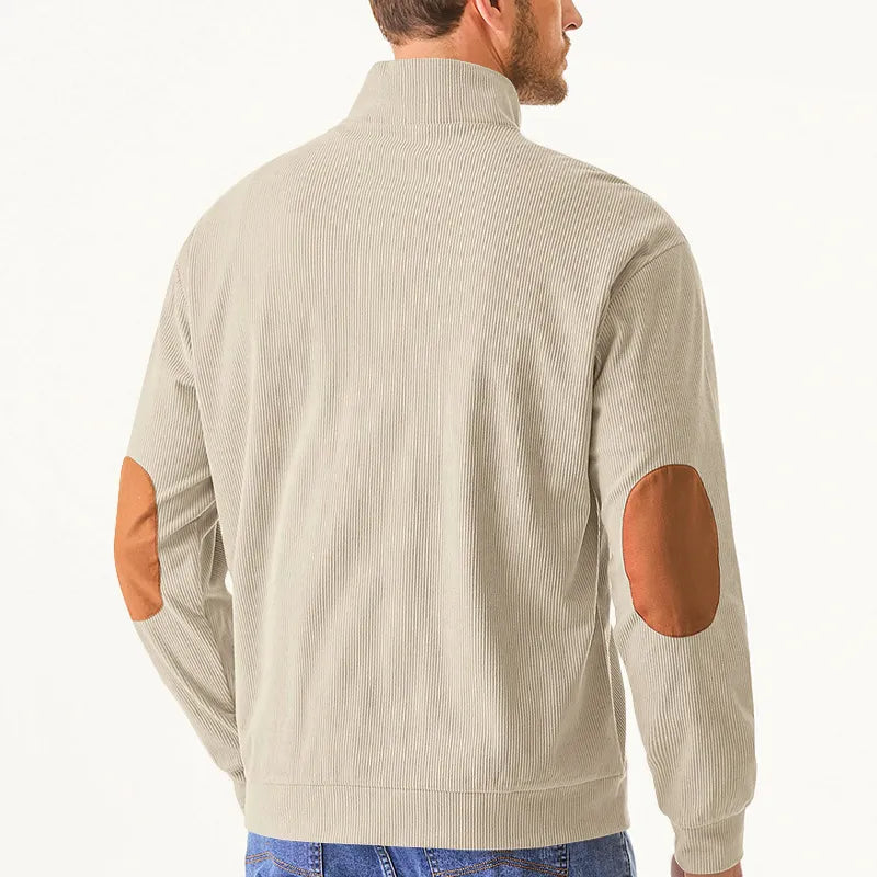 EB | Herrenpullover mit Stehkragen