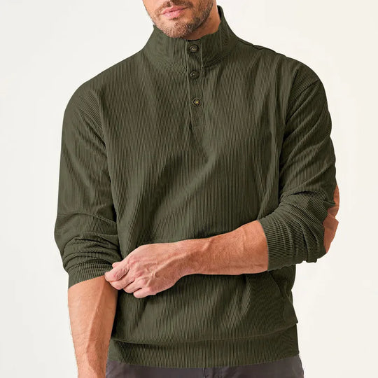 EB | Herrenpullover mit Stehkragen