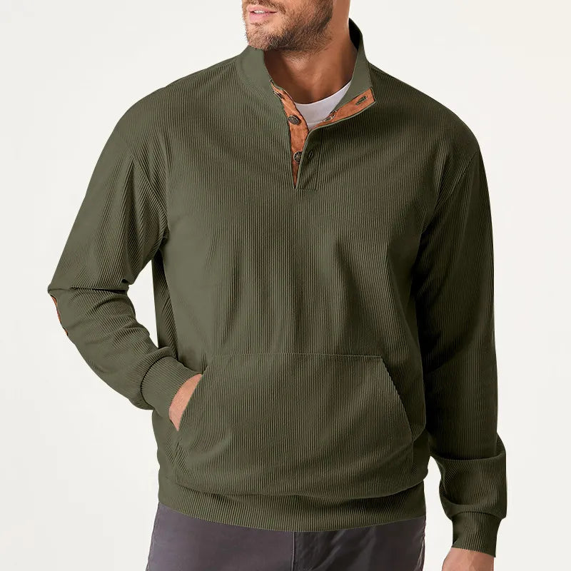 EB | Herrenpullover mit Stehkragen