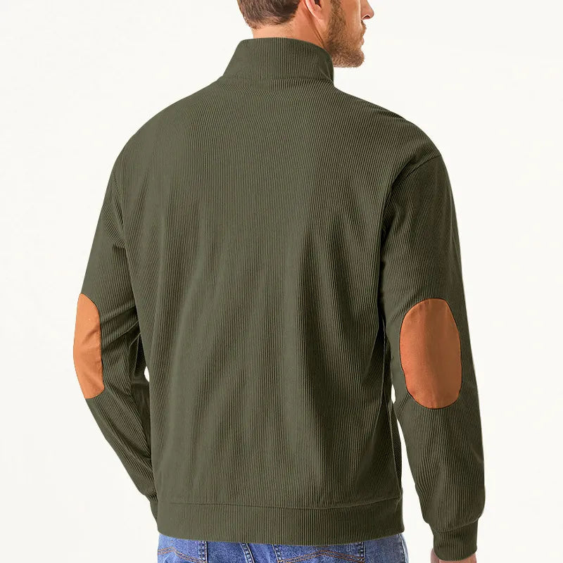 EB | Herrenpullover mit Stehkragen