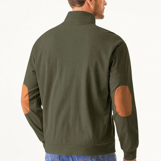 EB | Herrenpullover mit Stehkragen