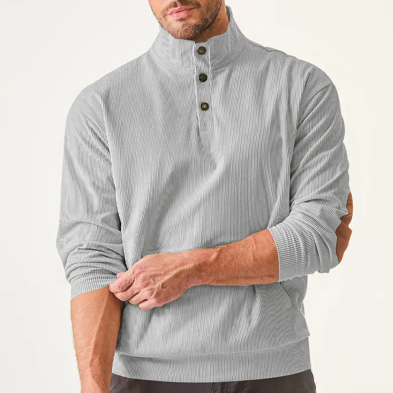 EB | Herrenpullover mit Stehkragen