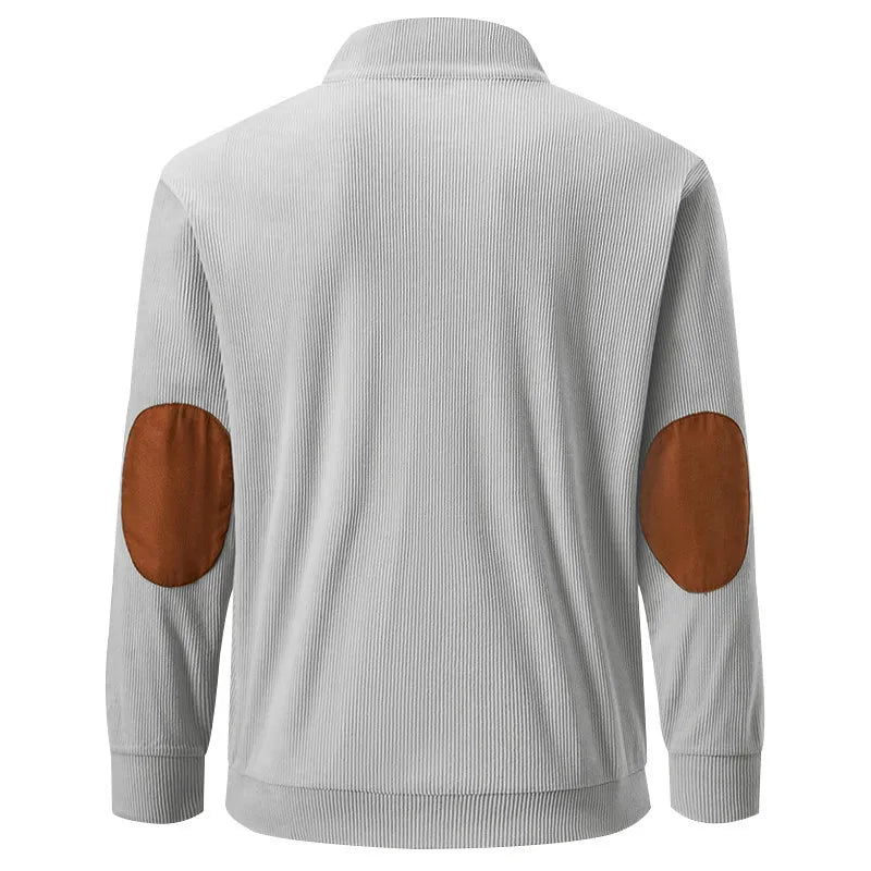 EB | Herrenpullover mit Stehkragen
