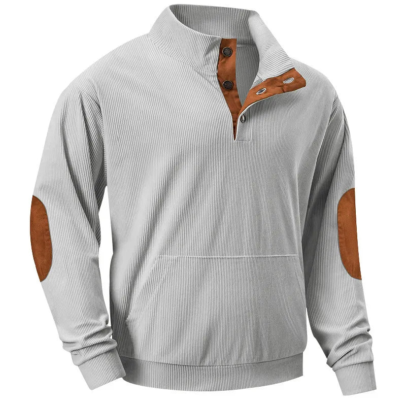 EB | Herrenpullover mit Stehkragen